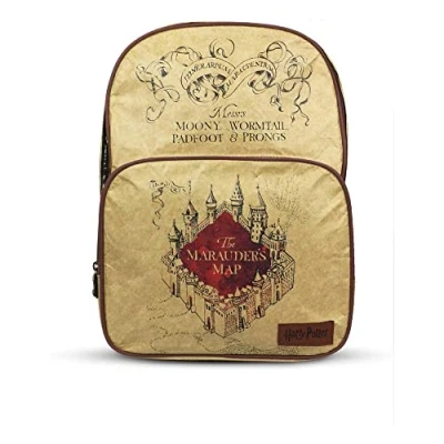 Afbeelding van Harry Potter TYVEK Materiaal Marauders Kaart Rugzak, Veelkleurig, one Size, 5055437926381