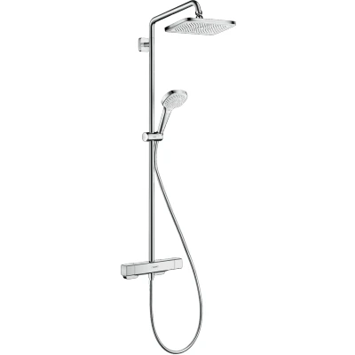 Afbeelding van Hansgrohe Croma E Showerpipe 1jet met thermostaat