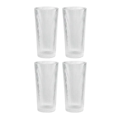 Afbeelding van Stelton Pilastro Longdrinkglas 30 cl 4 stuks