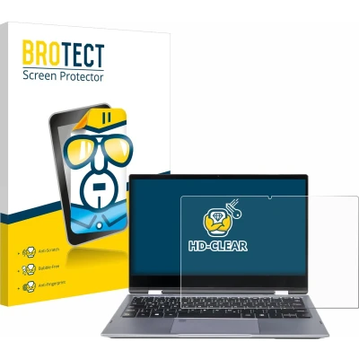 Afbeelding van BROTECT Screenprotector voor Wortmann Terra Mobile 360 13U Folie Beschermfolie transparant