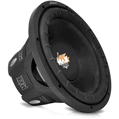 Afbeelding van 1 LANZAR MAXP84 subwoofer max pro 8&quot; 20,00 cm 200 mm diameter met 400 rms en 800 watt enkele 4 ohm spoel kofferbakdeksel auto zwart, stuk
