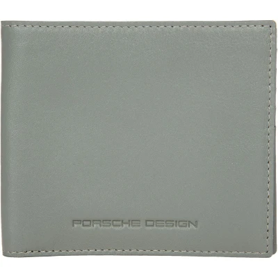 Afbeelding van PORSCHE DESIGN Leren Kaarthoes Classic Billfold 10 Grey Lichtgrijs