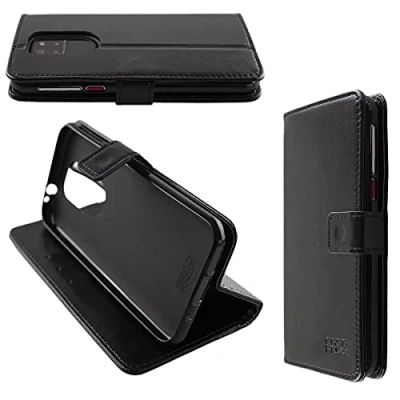 Afbeelding van caseroxx tas voor Emporia Smart 5 Bookstyle Case in zwart cover boek