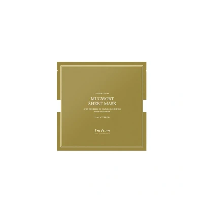 Afbeelding van I&#039;m From Mugwort Sheet Mask 1 pcs