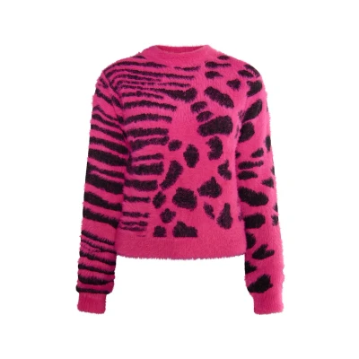 Afbeelding van MYMO Trui &#039;Keepsudry&#039; pink / zwart