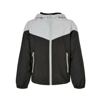 Afbeelding van Urban Classics Windrunner Softshelljas voor kinderen, Maat: 122/128, Asphalt black