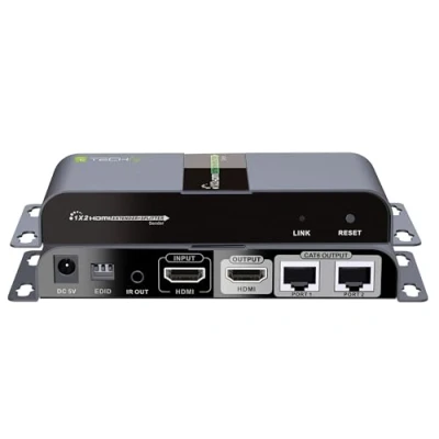 Afbeelding van Techly IDATA EX HL21TY audio/video extender AV zender &amp; ontvanger Zwart