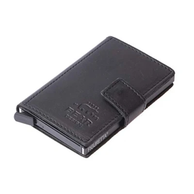 Afbeelding van Bear Design Pip Pasjeshouder / Creditcardhouder RFID Zwart