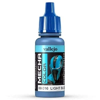 Afbeelding van Vallejo AV Mecha acrylverf voor airbrush, 17 ml lichtblauw
