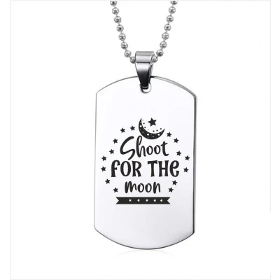 Afbeelding van Ketting RVS Shoot For The Moon