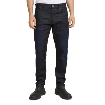 Afbeelding van G Star RAW heren 3301 High rise slim fit jeans met stretch in de kleur Indigo, maat: W30/L30