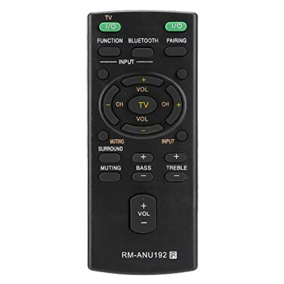 Afbeelding van Topiky afstandsbediening vervanging voor Sony SA CT60BT HT SS WCT60 Soundbar