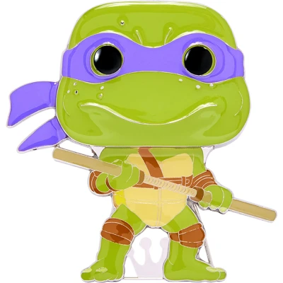 Afbeelding van Loungefly: Funko Pop! Pins Cartoons: TMNT Donatello Grote Emaille POP Pin