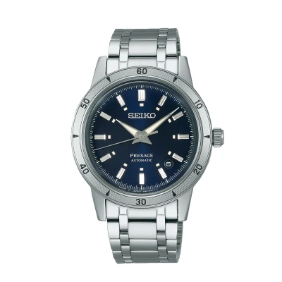 Afbeelding van Seiko heren Presage horloge SRPL07J1 in de kleur Zilver