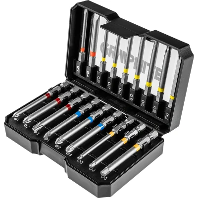 Afbeelding van Graphite Verlengde bitset 18 delig 75mm