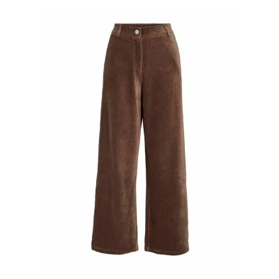 Afbeelding van VILA Broek, Dames, Maat: 38, Pinecone