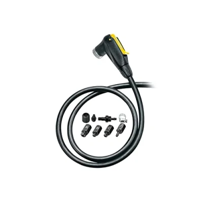 Afbeelding van Topeak Unisex Smarthead upgrade kit voor volwassenen, pompaccessoires, zwart geel, 106 cm