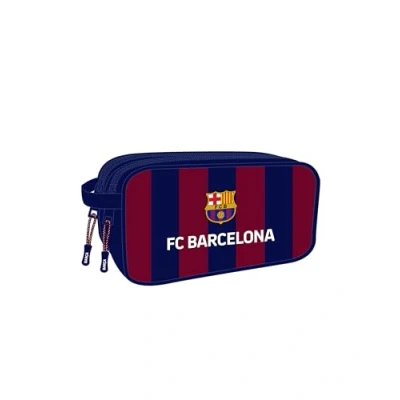 Afbeelding van Safta FC Barcelona Toilettas voor kinderen, groot, aanpasbaar aan de wagen, ideaal kinderen van 5 tot 14 jaar, comfortabel en veelzijdig, 26 x 12,5 15 cm, marineblauw/granaat,
