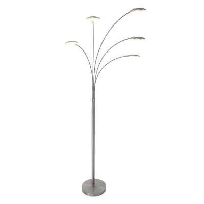 Afbeelding van mexlite Vloerlamp synna LED staal