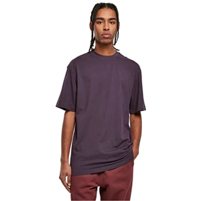 Afbeelding van Urban Classics TALL Tshirt basic, Heren, Maat: 3XL, Purplenight