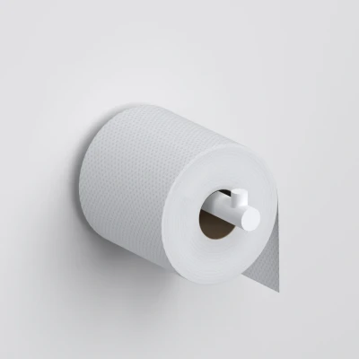Afbeelding van Clou Kaldur toiletrolhouder recht wit mat