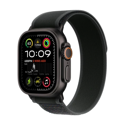 Afbeelding van Apple Watch Ultra 2 49mm Black Titanium Trail Loop (S/M) (130 180mm)