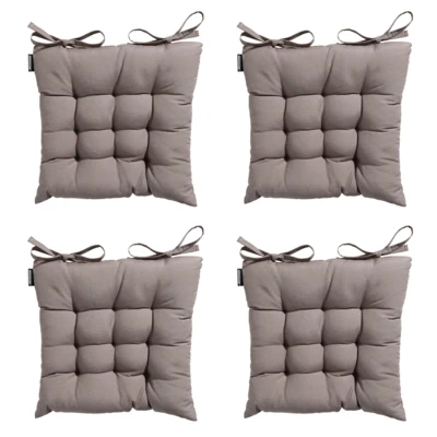 Afbeelding van Madison Toscane Kussen Panama Taupe 46x46 Bruin 4 Stuks