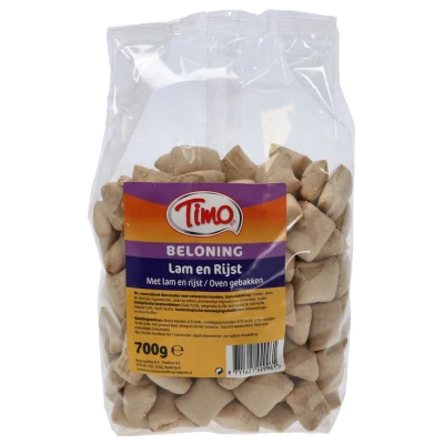 Afbeelding van Timo Koekjes Met Hondensnacks Lam Rijst 700 g