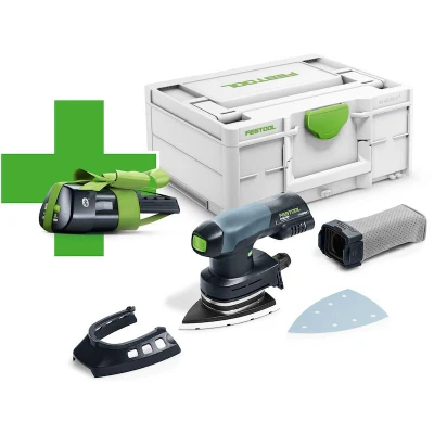 Afbeelding van Festool Draadloze Delta Sander DTSC 400 Basic ERGO Promo