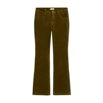 Afbeelding van Marc O&#039;Polo Denim Model Tomma WIDE Bootcut jeans, Dames, Maat: 32x30, Burnished logs
