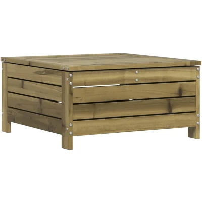Afbeelding van Tuinvoetenbank 62x63,5x32 cm geïmpregneerd grenenhout
