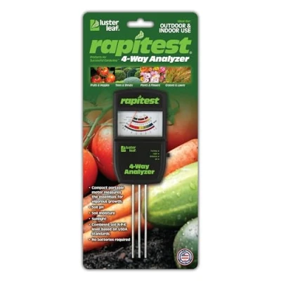 Afbeelding van Luster Leaf Rapitest Electronic 4 Way Analyzer pH, Moisture, Fertility, Sunlight