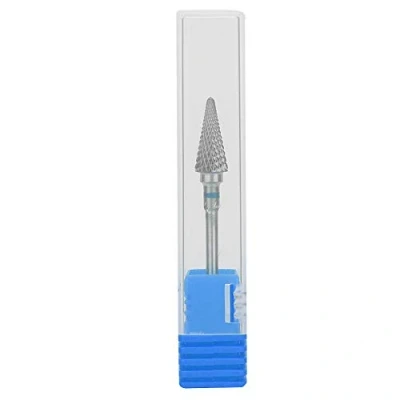 Afbeelding van Nagelboorbeetjes, Wolframstaal Nagelkunst Manicure Boorbeitels elektrische pedicure Slijpkop Nagel Polijstaccessoire Draagbare nagelboor(Blauw)