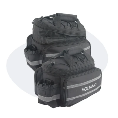 Afbeelding van Voltano Luxe Bagagedrager Tas Enkele fietstas 100% Waterdicht 13 Liter