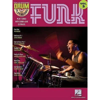 Afbeelding van Hal Leonard Drum Play Along Funk drumboek