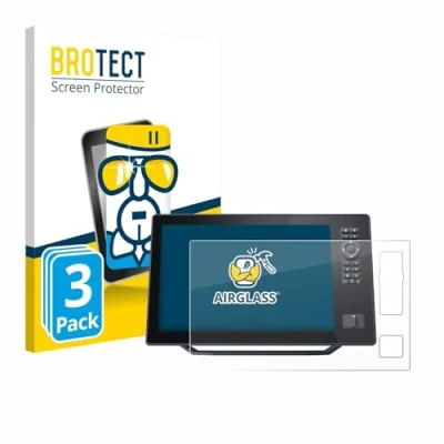 Afbeelding van BROTECT Screenprotector voor Humminbird Xplore 12 Folie Beschermfolie Beschermglas transparant (3 Stuks)