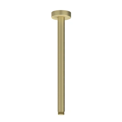 Afbeelding van IVY plafondbuis 30cm Geborsteld Mat Goud PVD