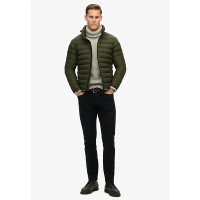 Afbeelding van Superdry FUJI Printed Padded Winterjas, Heren, Maat: XL, Dark moss green