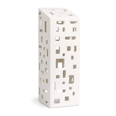 Afbeelding van Kähler, Urbania Lighthouse High Building White (12443), Kandelaars, Veelkleurig, Unisex Volwassene