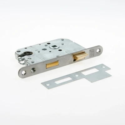 Afbeelding van NEMEF 1200 Serie Binnendeurslot Cilinderslot PC55 DM50 1269/17 RVS LS/RS (incl. Sluitplaat)