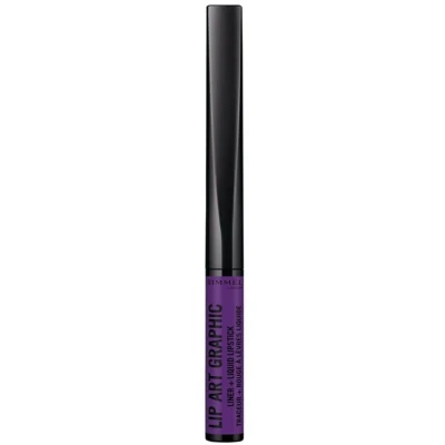 Afbeelding van Rimmel Lip Art Gaphic Liner &amp; Liquid Lipstick #875 master Piece
