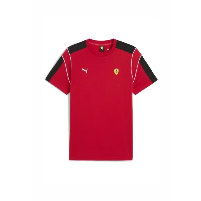 Afbeelding van Puma Tshirt print, Heren, Maat: Medium, Rosso corsa