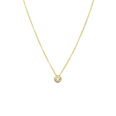 Afbeelding van Geelgouden Collier zirkonia 0 4023179