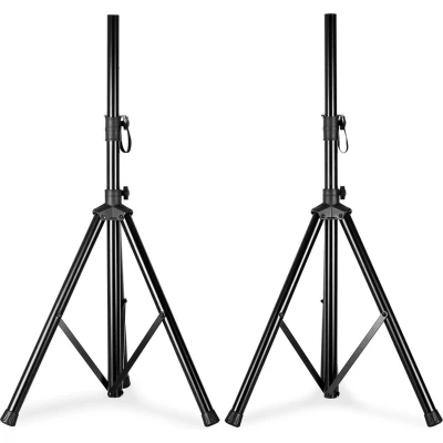 Afbeelding van Qtx LSS02 speaker statief luidspreker standaard box statieven set