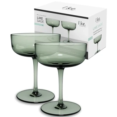 Afbeelding van Champagneglas Like by Villeroy &amp; Boch Sage 100 ml (Set van 2)