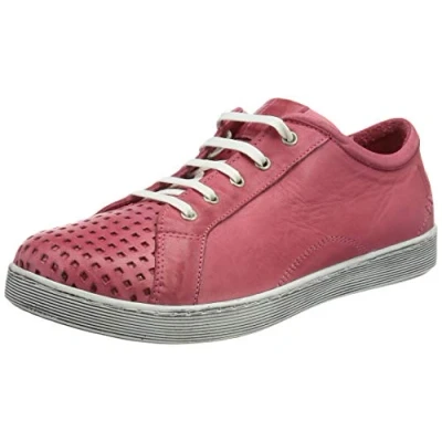Afbeelding van Andrea Conti Dames koraalrood bottines maat 41
