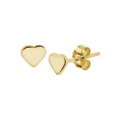 Afbeelding van Zilver Verguld Oorknoppen hart 2100994 Sieraden compleet horloge Zilverkleur