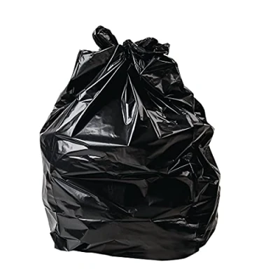 Afbeelding van Jantex vuilniszakken 160L/20kg zwart (100 stuks)