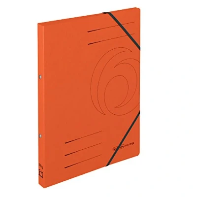 Afbeelding van herlitz 11255478 Ringmappen Quality, A4, oranje, 2 ringmechaniek, rugbreedte 25 mm, 5 stuks