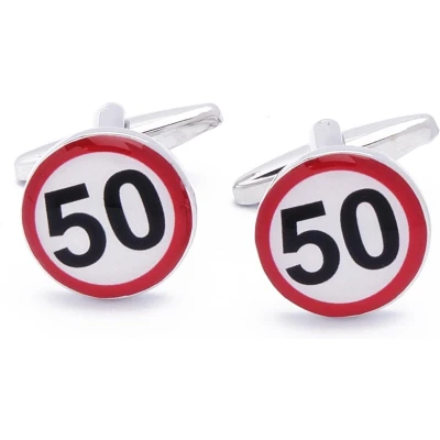Afbeelding van Manchetknopen 50 Jaar Jubileum Feest Verjaardag